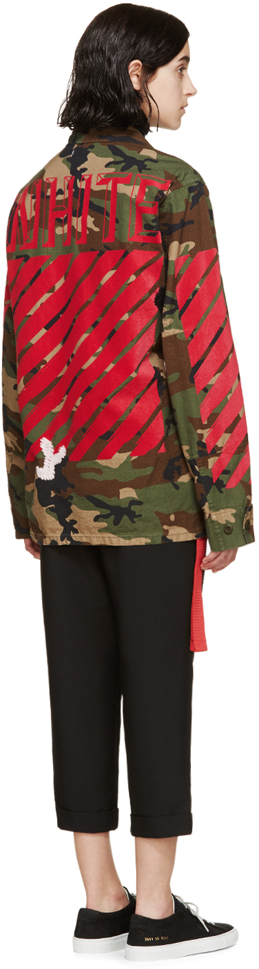 Græsse kim Ny mening Splurge: EJ Johnson's The Nice Guy Off White by Virgil Abloh Green  Camouflage Military Jacket
