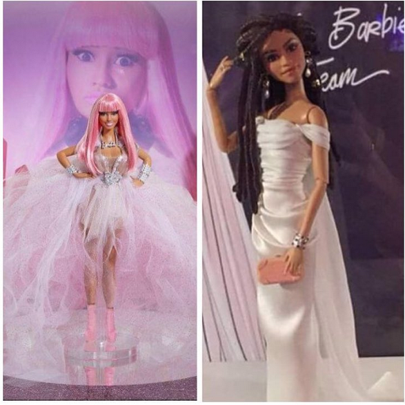 Dempsey peddelen Missend Over on Instagram: Users Enraged by Nicki Minaj's Reaction to Zendaya's  Barbie Doll