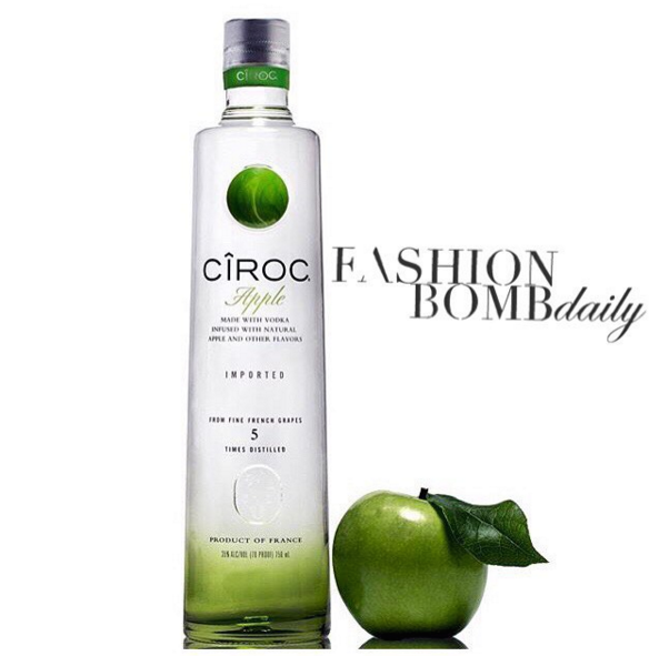 Ciroc Introduces New Ciroc Apple Flavor diddy claire sulmers fashion bomb daily