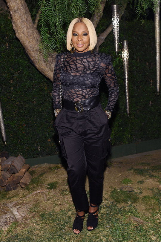 mary j blige olivier rousteing 30th birthday party