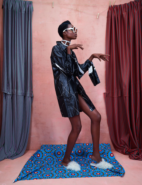 Ajak Deng and Maria Borges Star in Photoshoot Featuring African Designers11