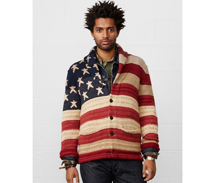 ralph lauren flag sweater mens