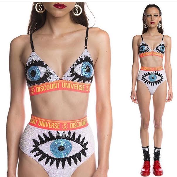 Hot or Hmm…: Kylie Jenner's Coachella Discount Universe Sunr'Eyes Bikini Cropped Bralet and Undies
