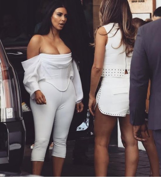 Kim-Kardashian-Miami-White-Off-the-Shoulder-Gevenchy-satin-chiffon-top