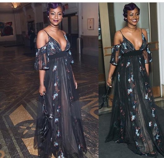 Justine-Skye-MoCADA-Gala-Cinq-a-sept-sequoia-floral-lace-gown-2