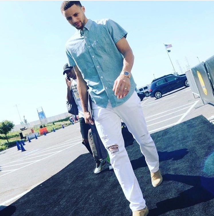 steph curry outfit yesterday