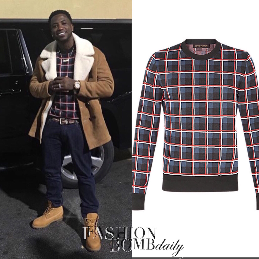 Men's Fashion Flash: Gucci Mane's Instagram Louis Vuitton Check