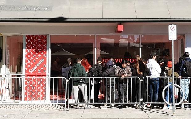 The New York City Louis Vuitton x Supreme Pop-Up Proposal Has Been  Unanimously Denied - Fashionista