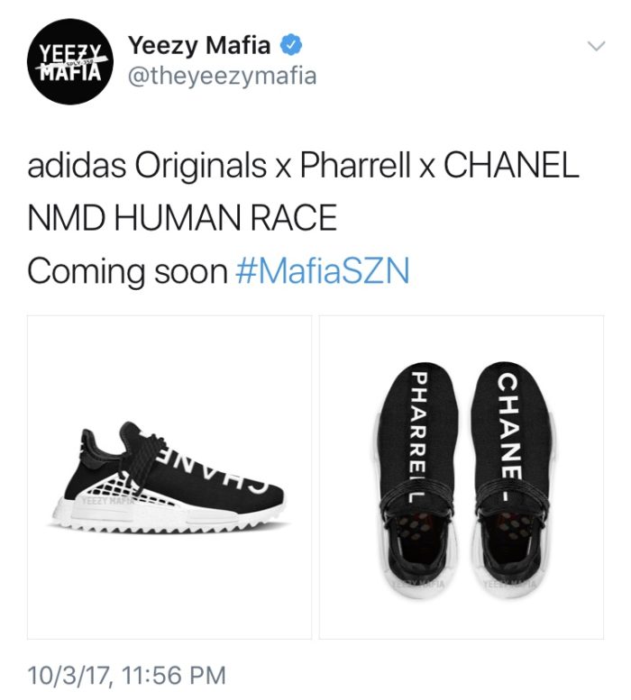 pharrell x chanel shoes