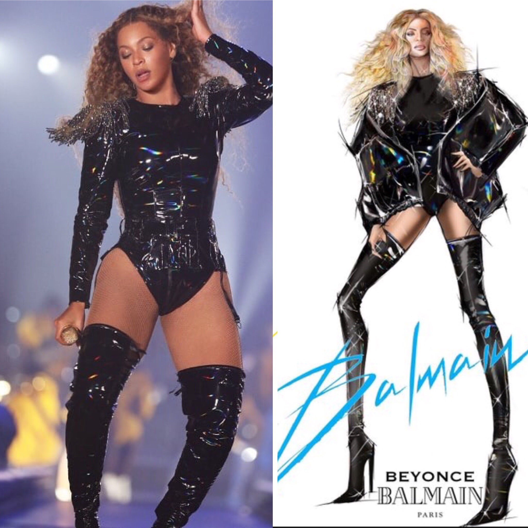 Beyonce Wears Custom Balmain To Headline Coachella aka Beychella + Appearances by Solange, Michelle Williams, Kelly Rowland, More! – Fashion Bomb Daily