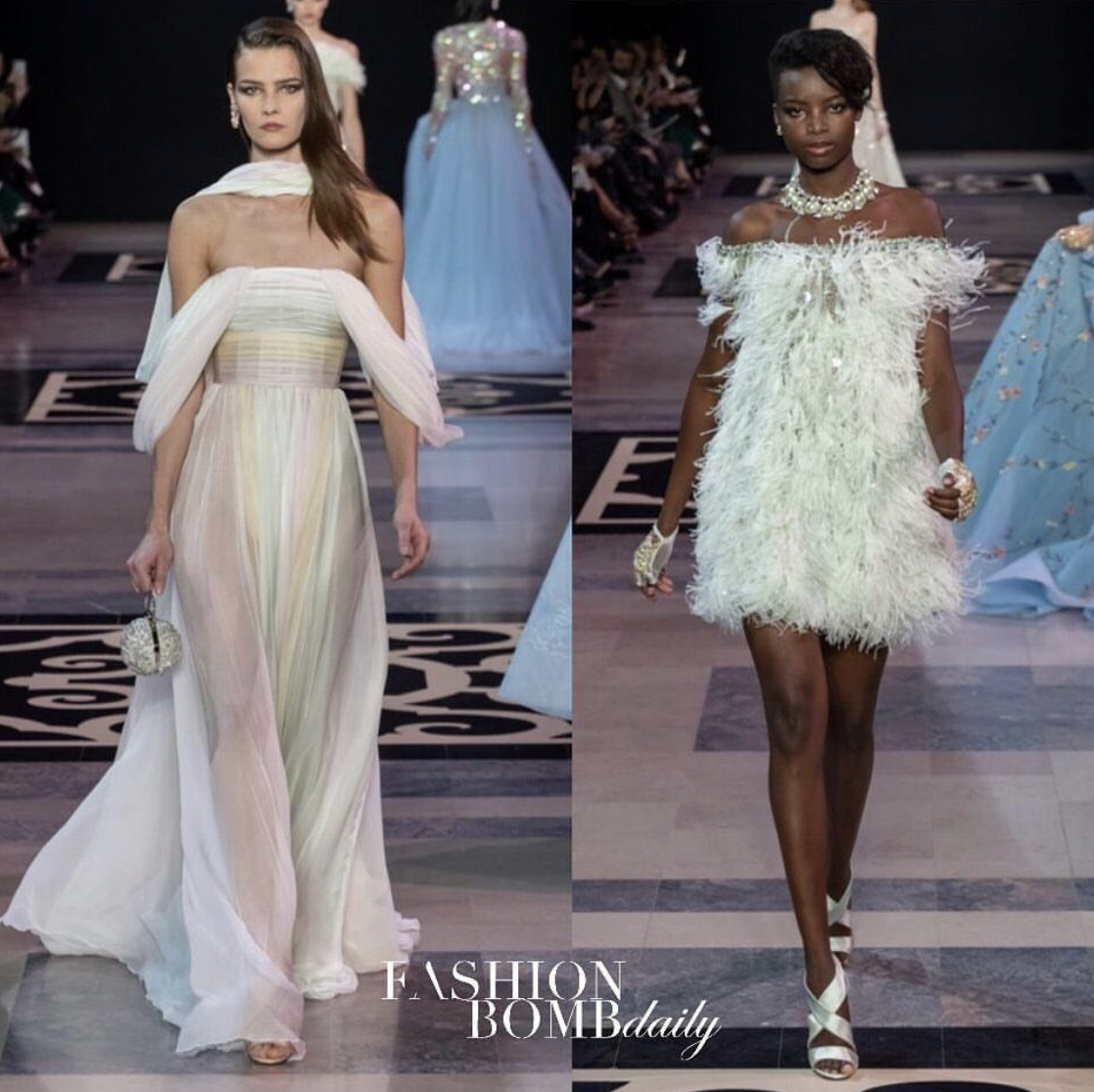 Top 5 Looks of the Day: Georges Hoekia SS19 Couture Runway