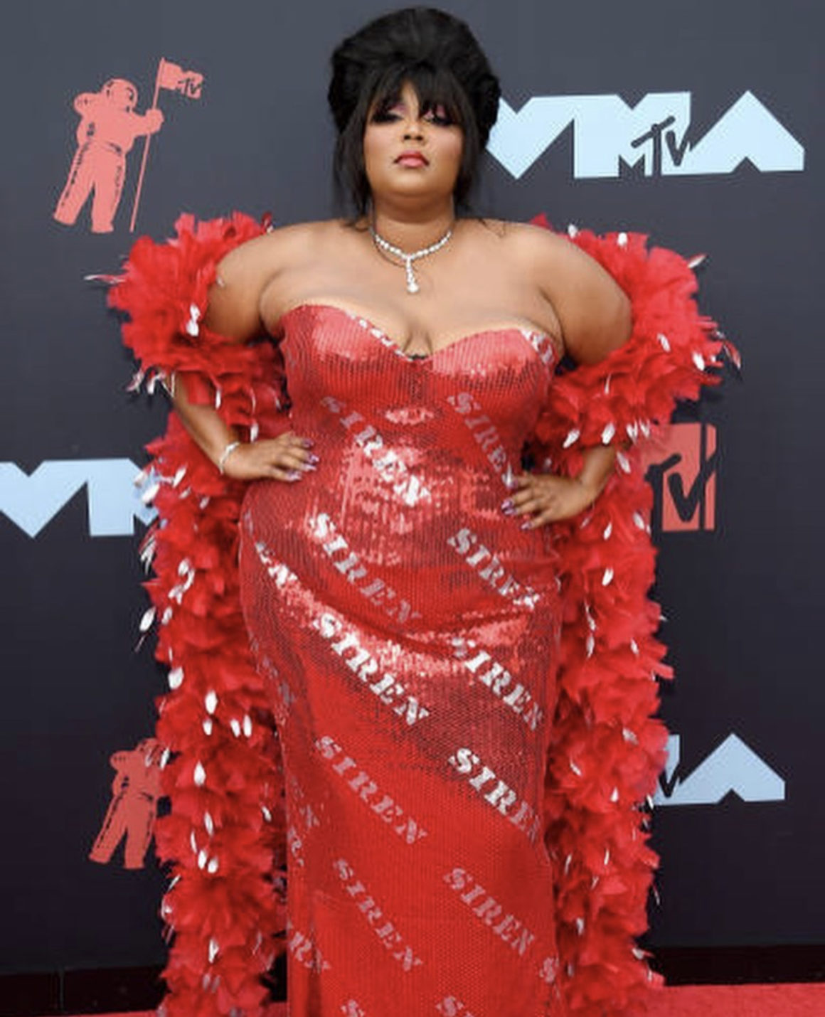 Nicki Minaj Slips Into Satin Gown & Sandals at MTV VMAs Afterparty