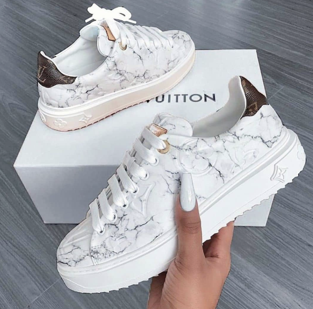 marble louis vuitton trainers