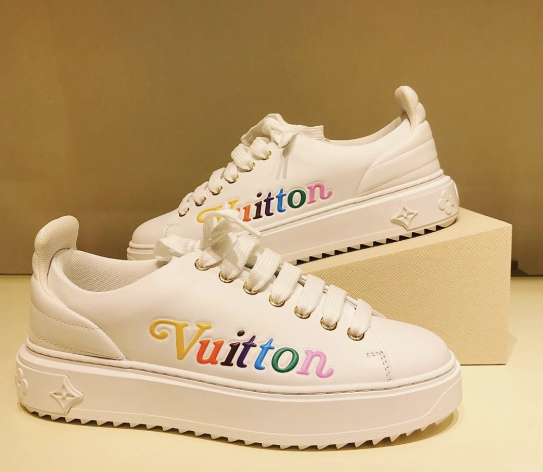 Bomb Product of the Day: Louis Vuitton Time Out Sneakers – Fashion Bomb Daily Style Magazine ...