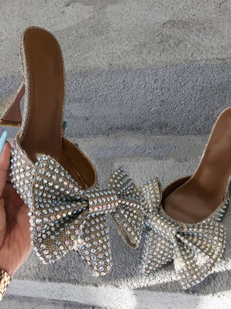 Bomb_Product_of_the_Day_Rhinestones_Bow_Mules_by_ZCRAVE