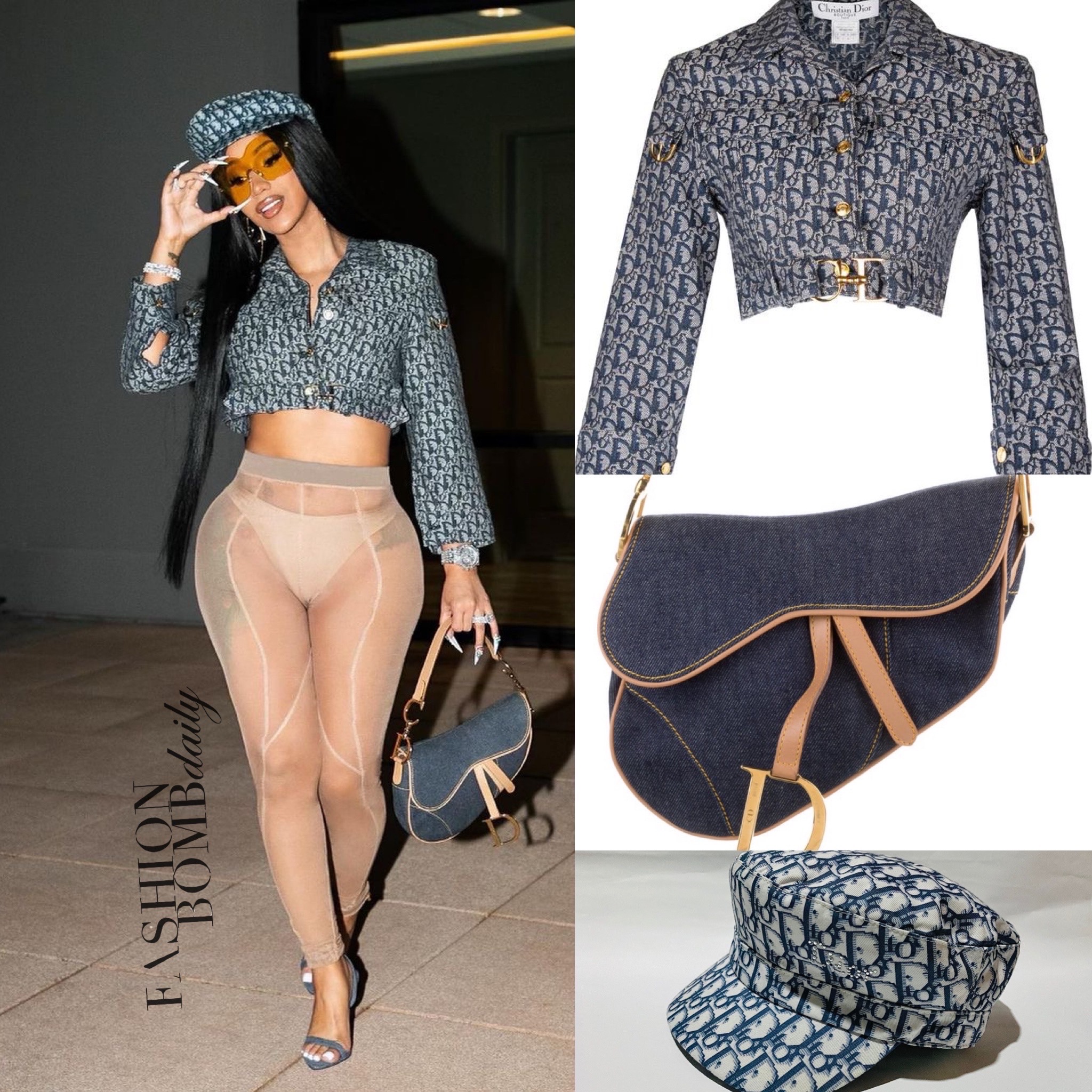 Lifestyle News — Cardi B Steps Out in Vintage Dior Spring 2000