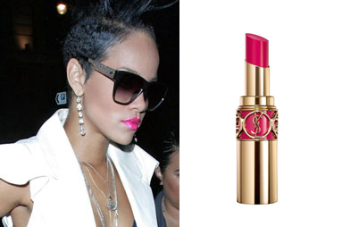 Rihanna Pink Lipstick