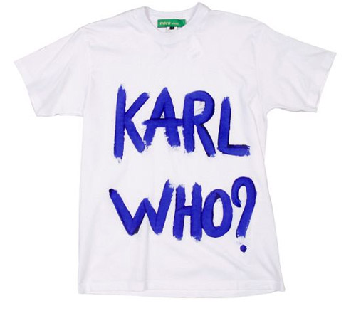 Karl Who T-shirt by Naco