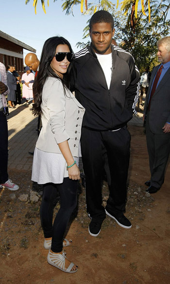 Kim Kardashian Alberta di Ferreti Strappy Sandals