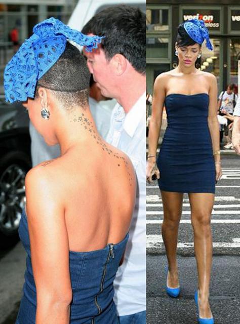 Rihanna Doily Hat