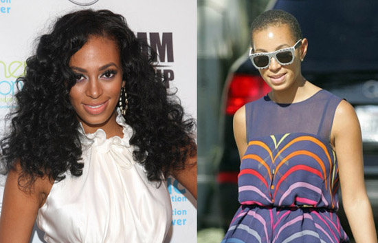 Solange Knowles Permed Natural Hair