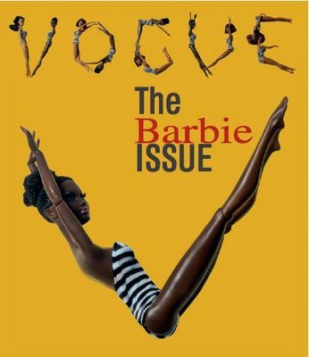 Italian Vogue Black Barbie