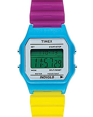 Timex 80 Neon Plastic Watch