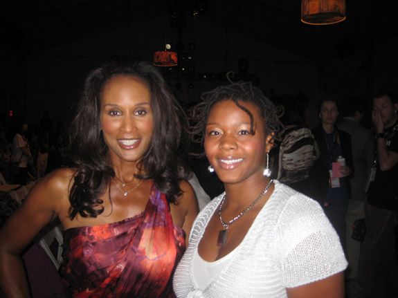 Beverly Johnson The Fashion Bomb Tracy Reese Spring 2010