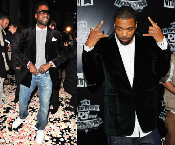 Kanye West Method Man Velvet Blazers