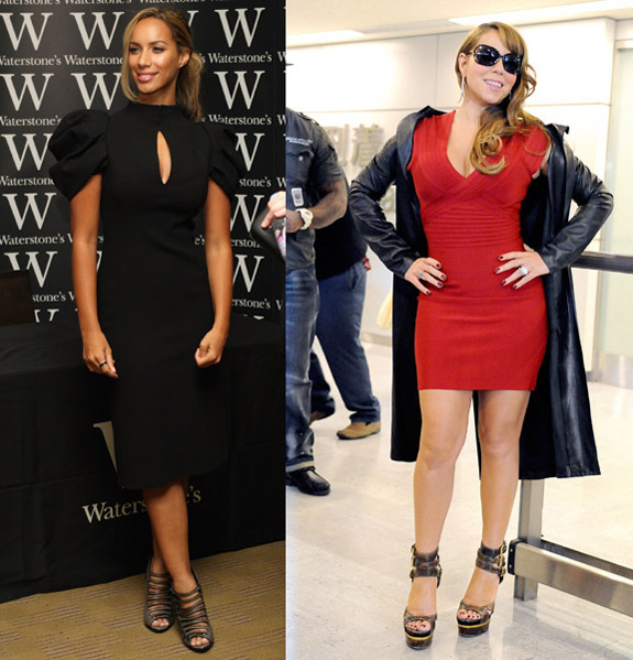 Leona Lewis Mariah Carey Celebrity Style