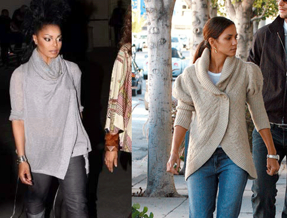 Halle Berry Janet Jackson Sweaters