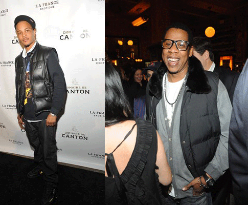 T.I. Jay-Z Men's Fashion Bubble Vests