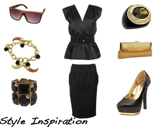 Style Inspiration Black on Black is Chic