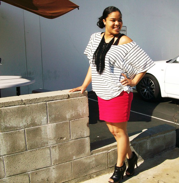 Fashion Bombshell of the Day : Eboni from LA