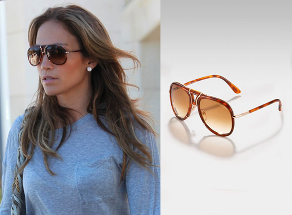 Splurge: Jennifer Lopez’s Tom Ford Pablo Sunglasses – Fashion Bomb ...