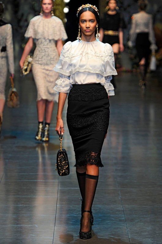 Show Review: Dolce & Gabbana Fall 2012 – Fashion Bomb Daily Style ...