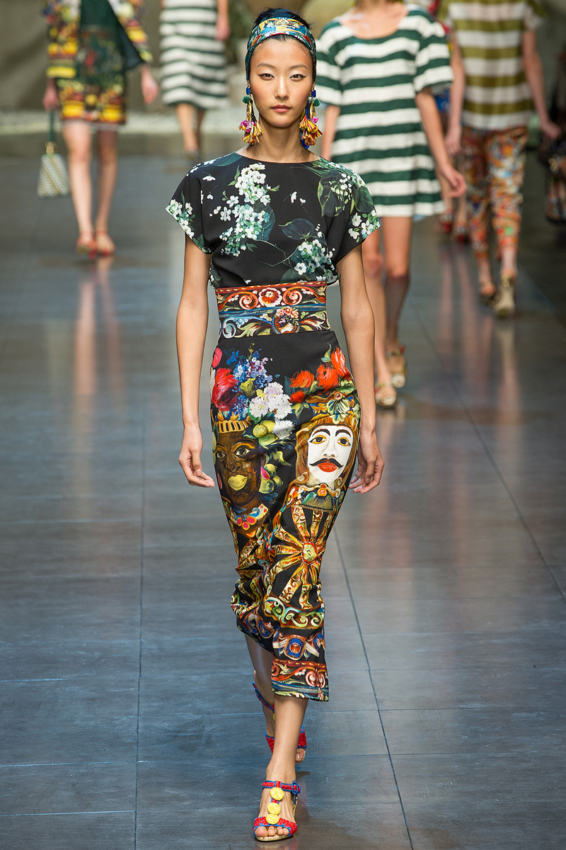 Show Review: Dolce & Gabbana Spring 2013 – Fashion Bomb Daily Style ...