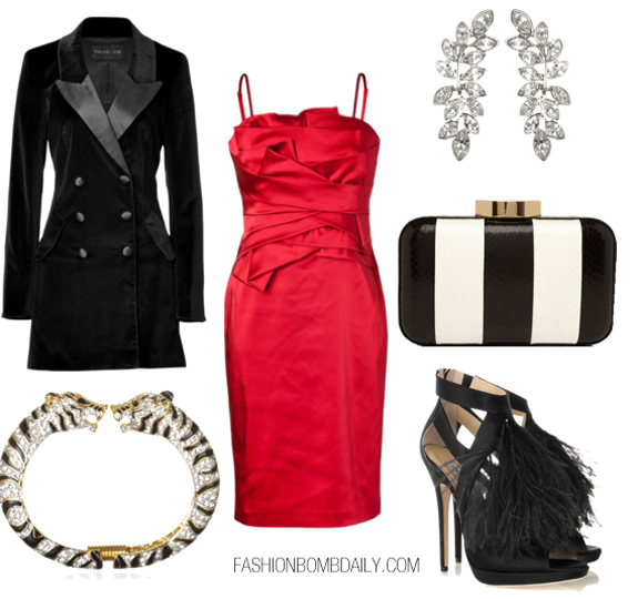 Fall 2012 Style Inspiration: What to Wear to a Black Tie Holiday Party ...