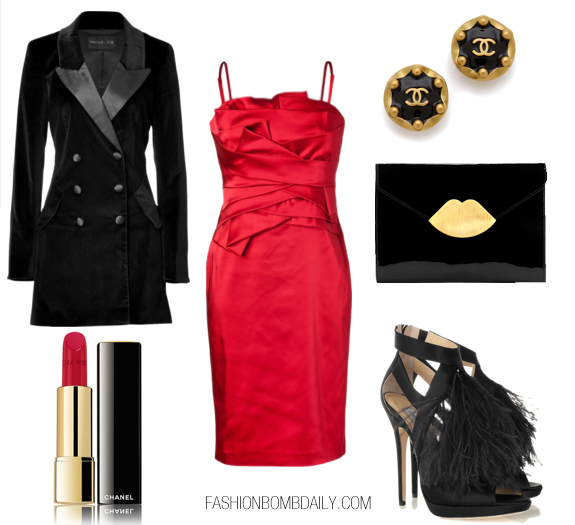 Fall 2012 Style Inspiration: What to Wear to a Black Tie Holiday Party ...