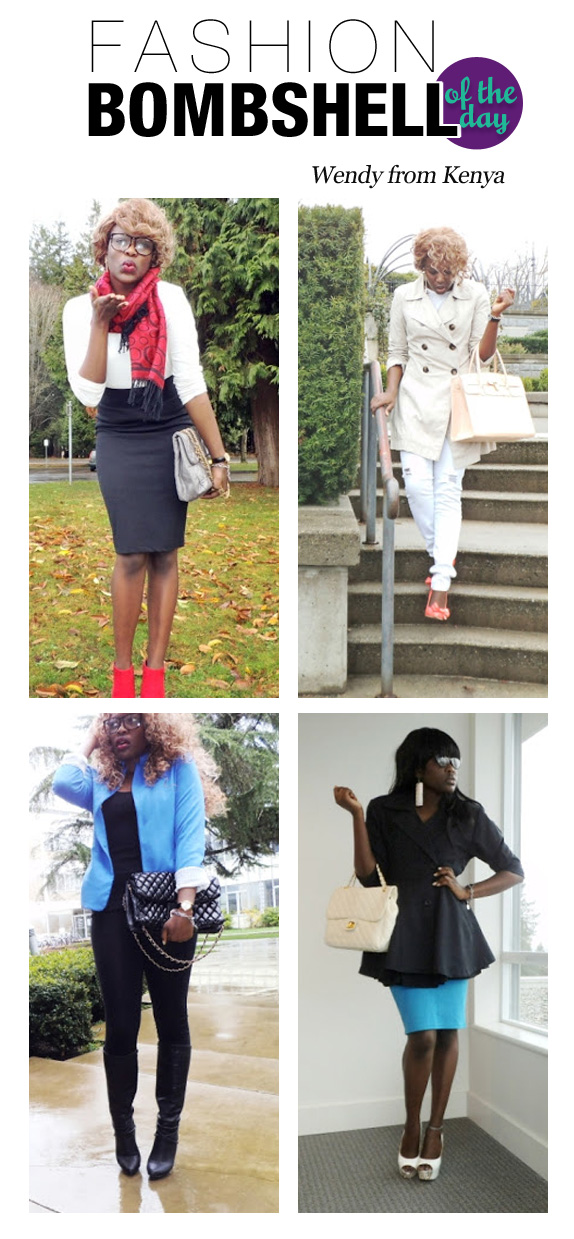 Fashion Bombshell Of The Day-0401-Wendy from Kenya