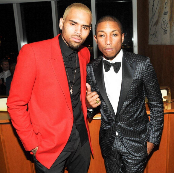 Hot! or Hmm…: Chris Brown’s Met Gala After Party Custom Givenchy Red ...