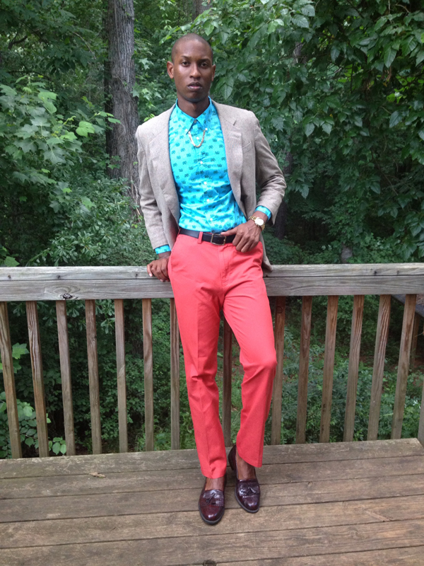 Fashion Bomber of the Day: Kadeem from Atlanta – Fashion Bomb Daily