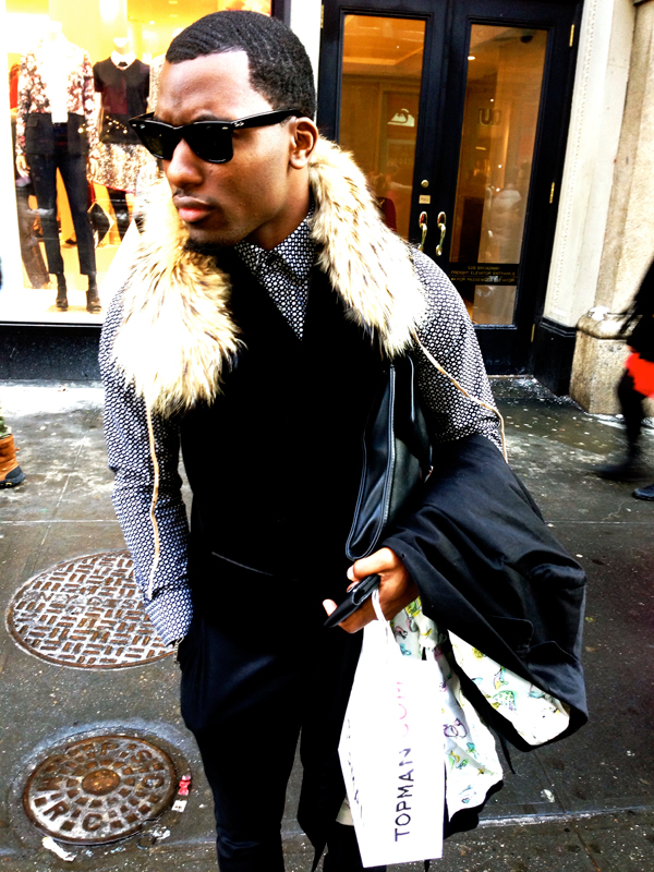 Fashion Bomber of the Day: Rashad from New York