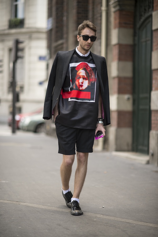 Givenchy man men's spring 2014 fashion week paris 1