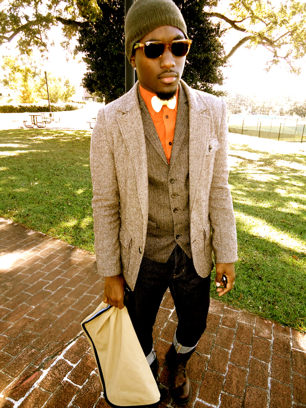 Fashion Bomber of the Day: Rashad from New York