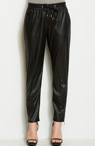 armani leather pants