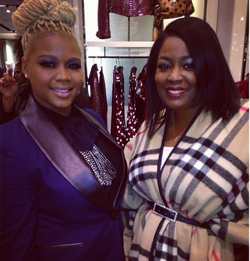 claire sulmers fashion bomb daily talking with tami caren west burberry event lenox mall