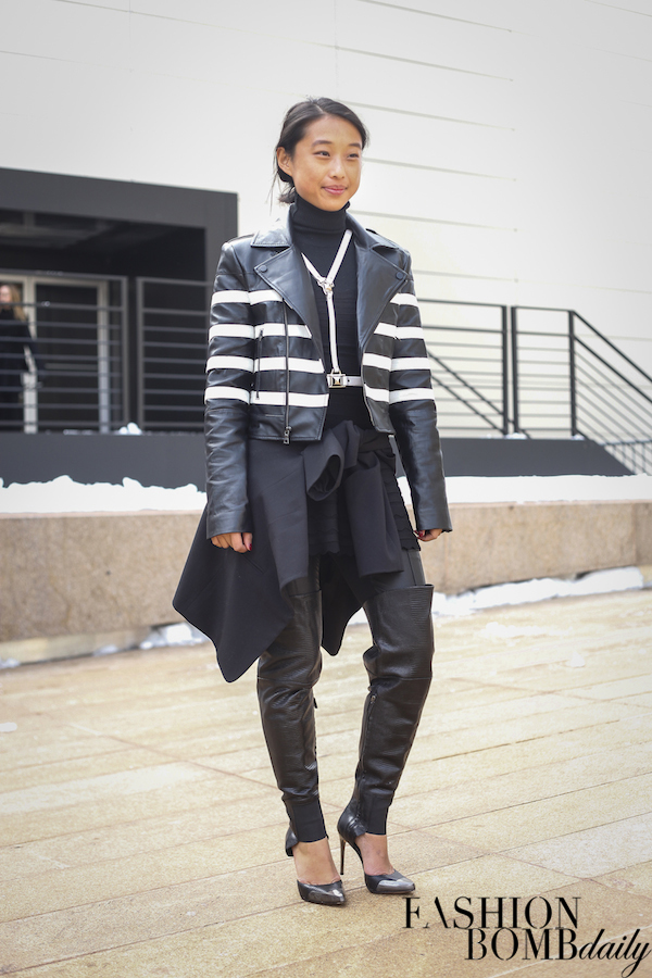 00 7 Mercedes Benz New York Fashion Week Fashion Bomb Daily Fall 2014 Shows Winter snow boots leather