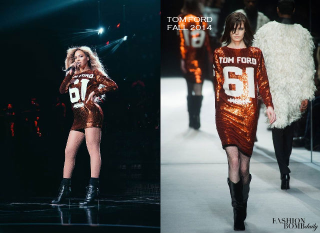 tom ford sequin jersey top