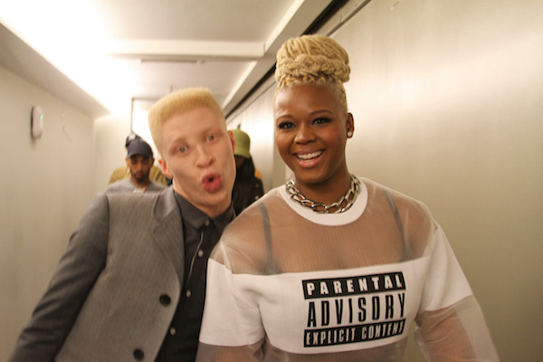 Claire Sulmers alexander wang parental advisory explicit content spring 2014 sweatshirt 106 and park bet shaun ross fashion bomb best daily blogger fashion show